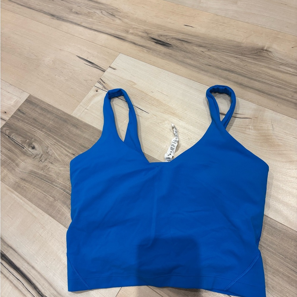 Lululemon align tank top in the colour poolside.